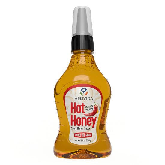 APISVIDA Hot Honey - Spicy Honey Sauce 8.8oz - 250g