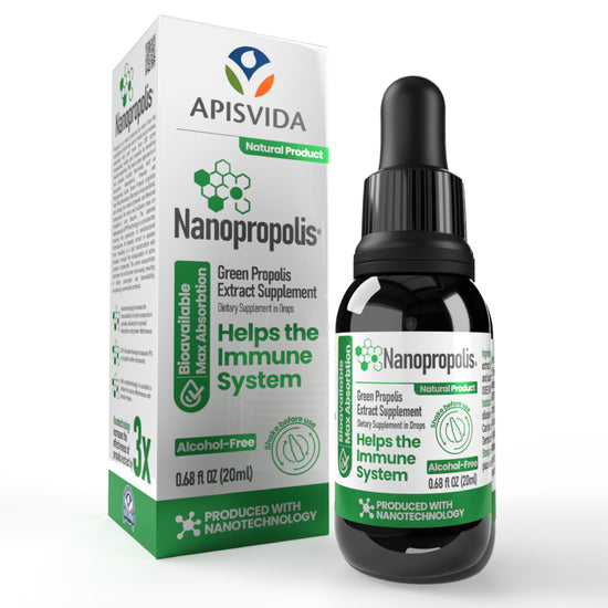 APISVIDA Nanopropolis Green Propolis Extract 0.68fl oz - 20ml