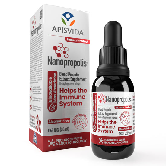 APISVIDA Nanopropolis Red Propolis Extract 0.68fl oz - 20ml